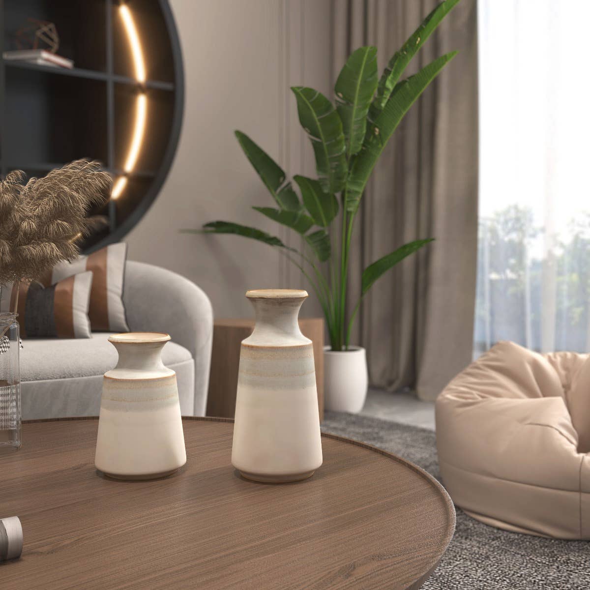 Vertuu Design Inc. – Engroshandel Vase – Neptune keramisk bordvase, lille9