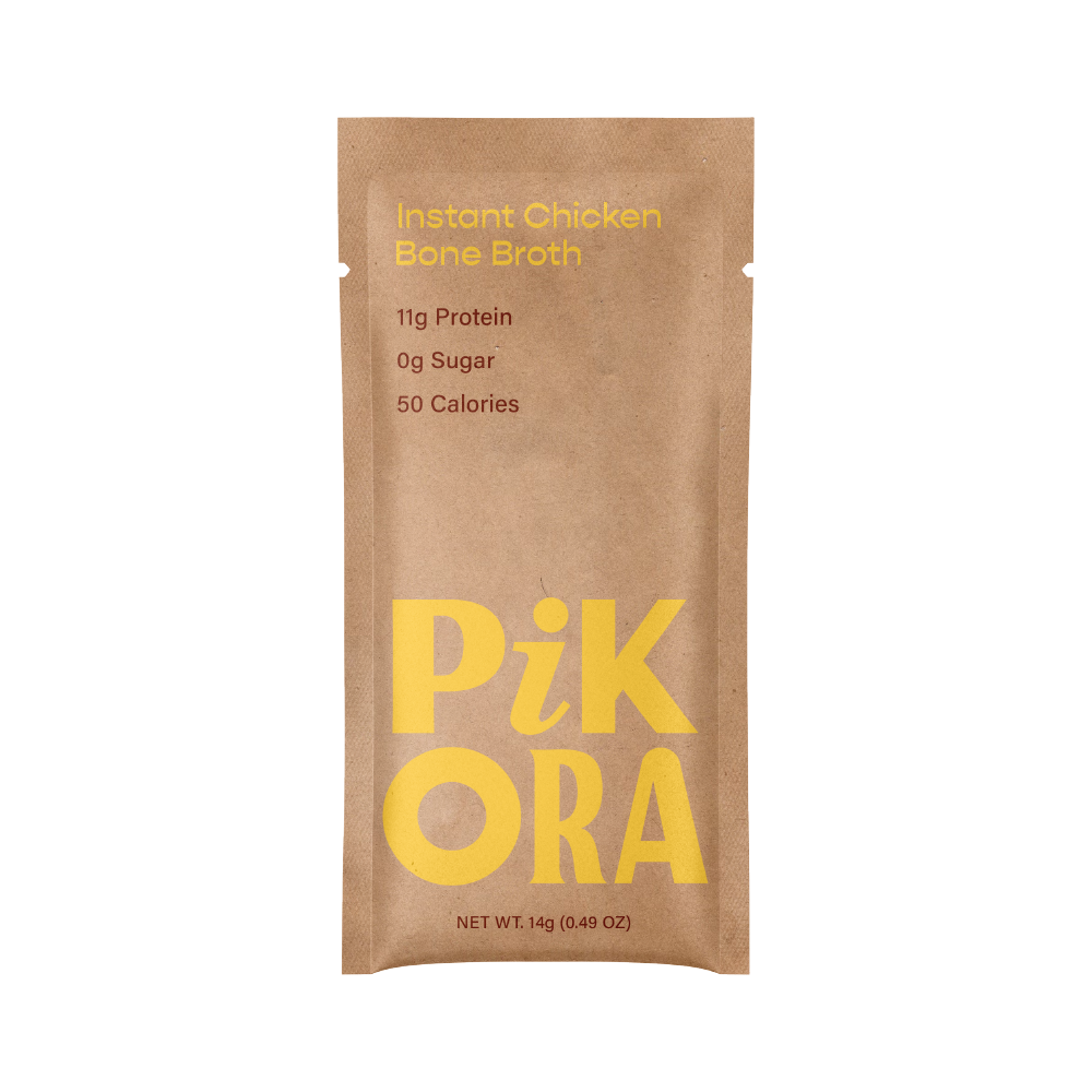 Pikora - Wholesale Broth - Chicken Bone Broth (4 Single-Serve Sachets)2