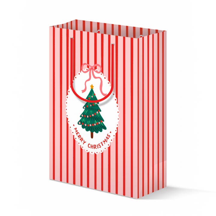 Sac cadeau Joyeux Noël pour la vente par Julia Kestner Designs