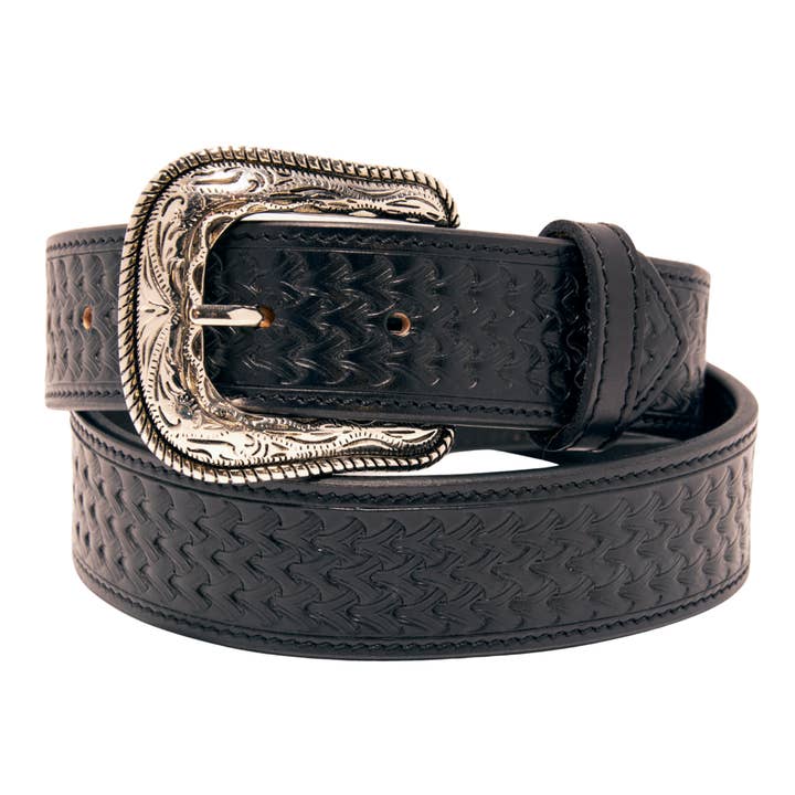 Ceinture en cuir fleur corrigée outillée pour la vente par Western Express