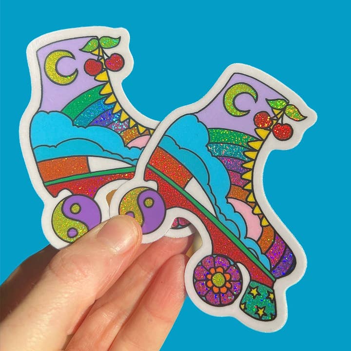 Astral Weekend - Wholesale Sticker - 3 Inch Sticker Roller Skate