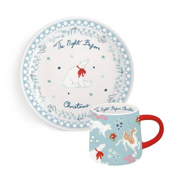 Coffret Mug & Assiette Mini Billie Xmas Eve – Cath Kidston pour la vente par Cath Kidston - France
