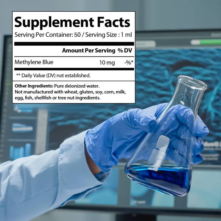 HARMONIFY - Wholesale Oral Supplement/Vitamin - HARMONIFY Methylene Blue 50 ML (1.69 FL OZ) 1% USP