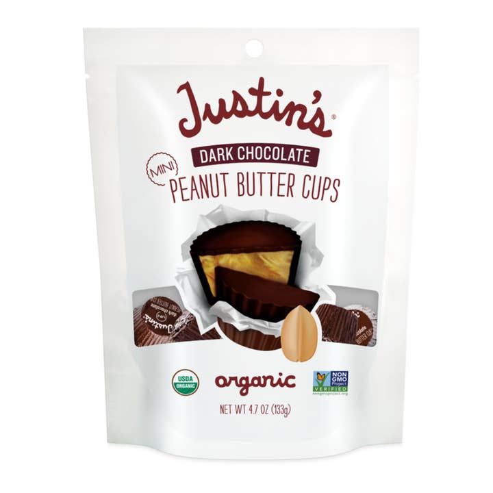 LAGMA - Wholesale Chocolate Covered Sweets - JUSTIN’S ORGANIC MINI PEANUT BUTTER CUPS – 4.7oz
