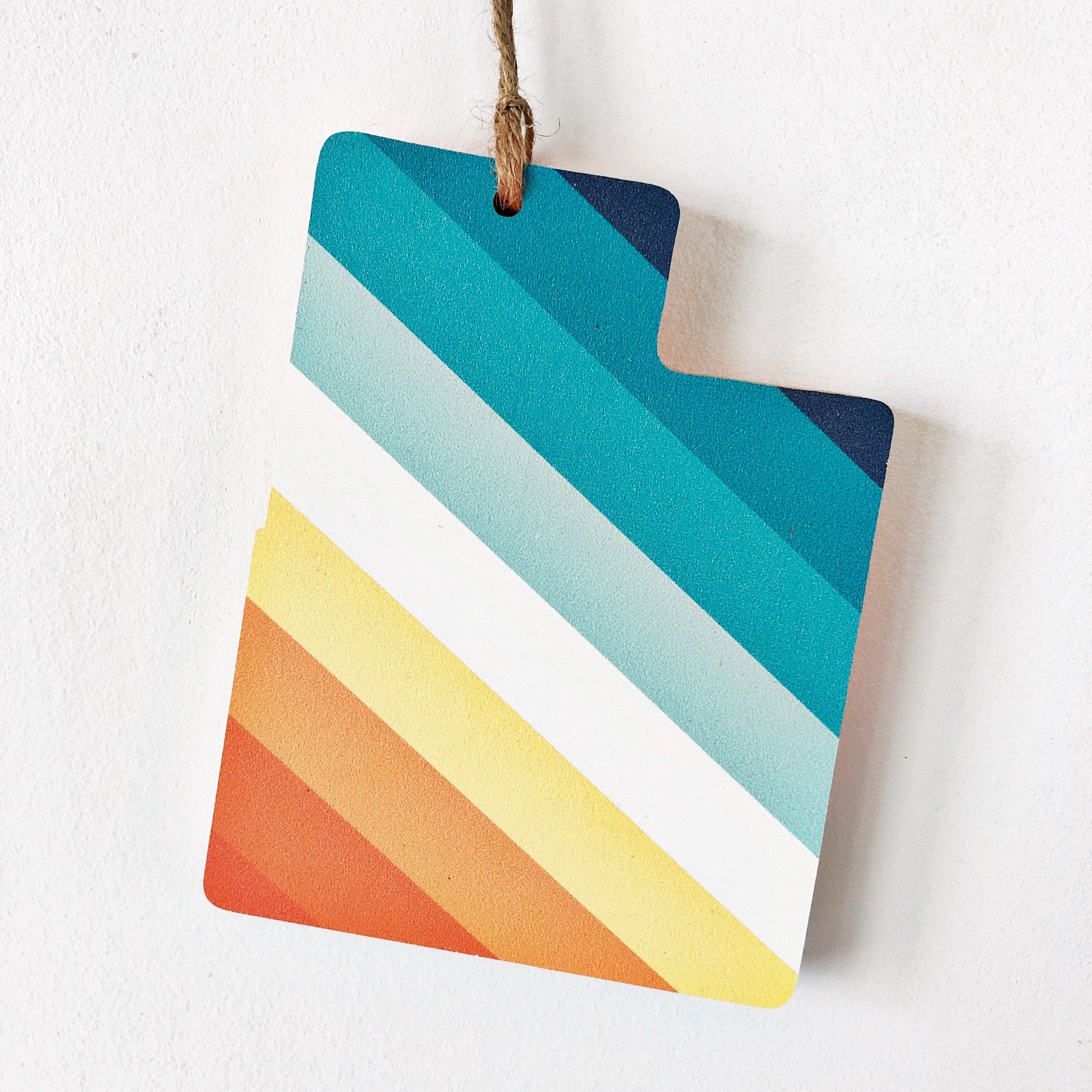 Hemlock & Heather - Wholesale Ornament - '76 Stripes State Ornaments48