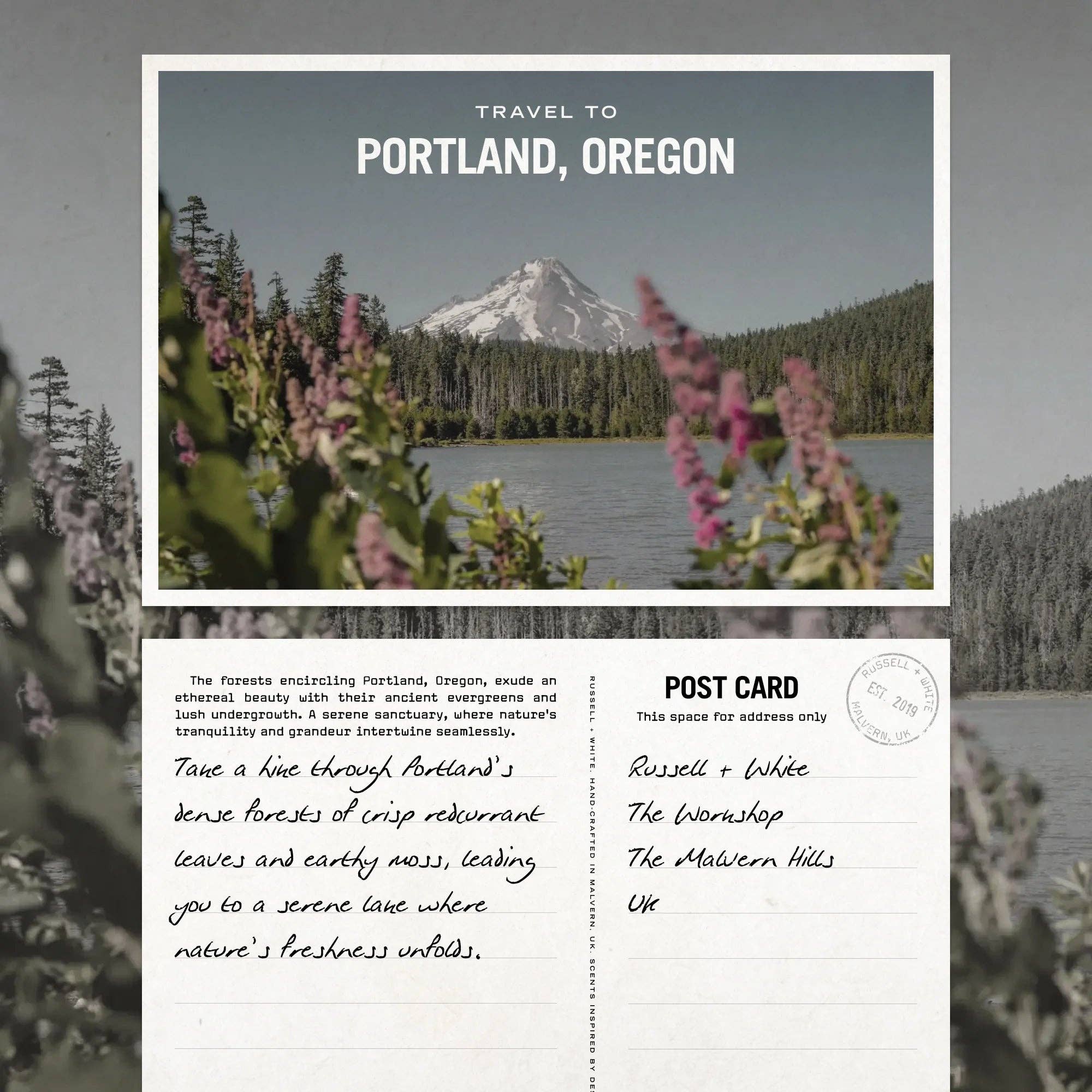 Russell + White - Wholesale Jar/Filled Candle - Red Lake 250g Scented Soy Candle3