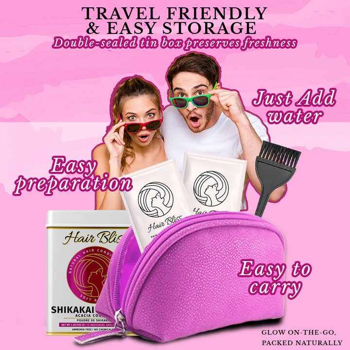 PRIDE INDIA BRANDS – Großhandel Conditioner – Hair Bliss Natural Shikakai Akazien-Kräuterpulver 12 Beutel5