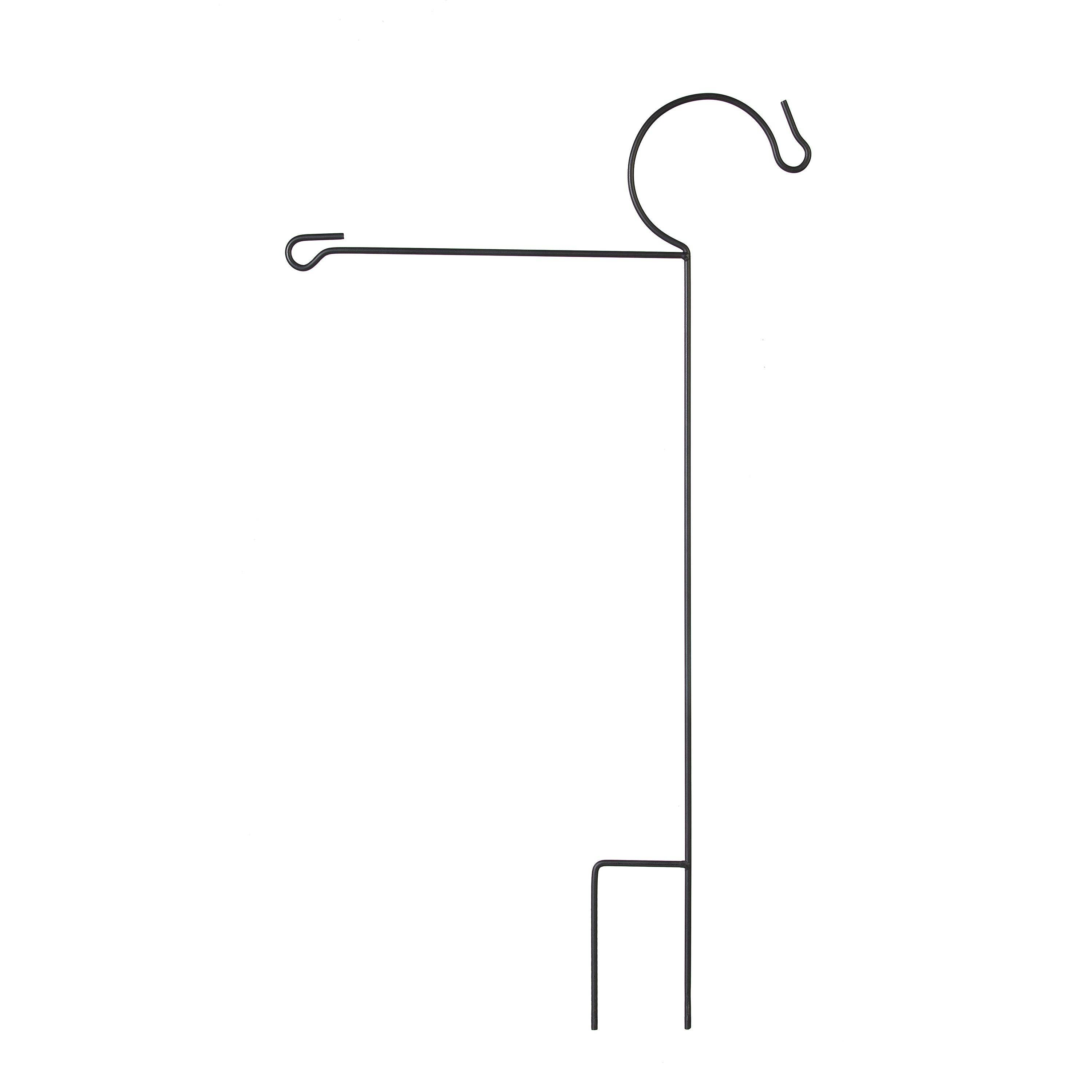 Evergreen Enterprises - Wholesale Flagpole - Garden Flag Stand with Shepherd's Hook0