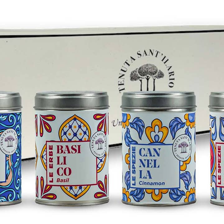 Die Kräuter - Gewürzset für den Großhandel von TENUTA SANT'ILARIO