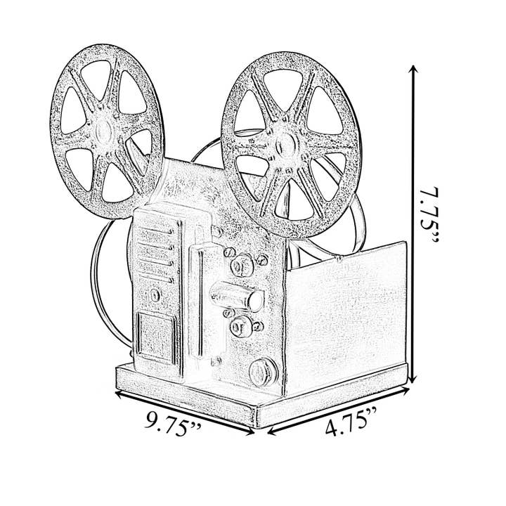 Quickway Imports - Venta al por mayor Botelleros - Soporte para vino con proyector de película de botella individual vintage3