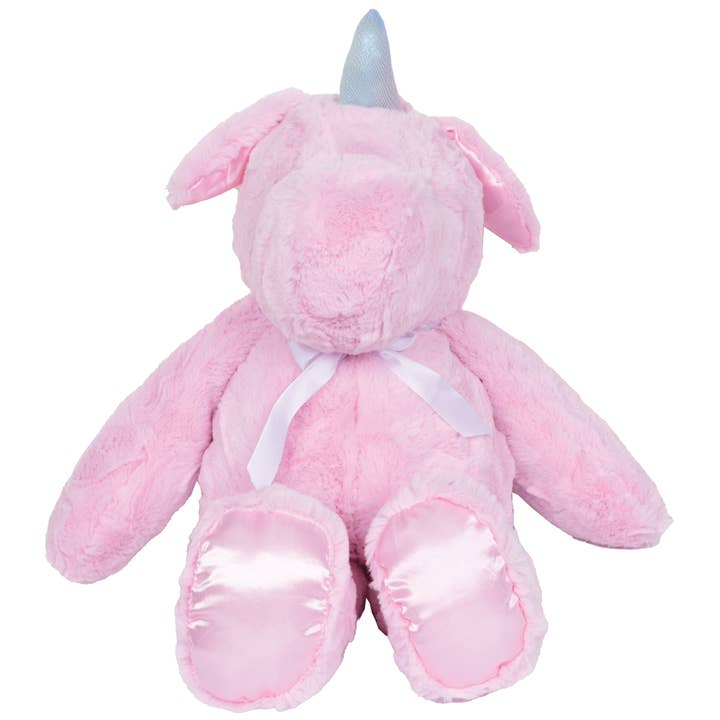 Pink Furry Unicorn Plush for wholesale by Iscream