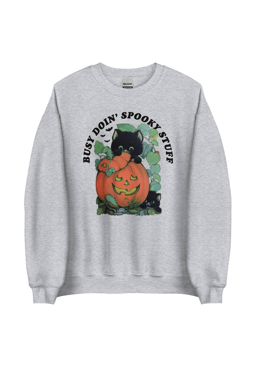 kaeraz - Wholesale Graphic Sweatshirt - Women's - Busy Doin' Spooky Stuff Sweatshirt0