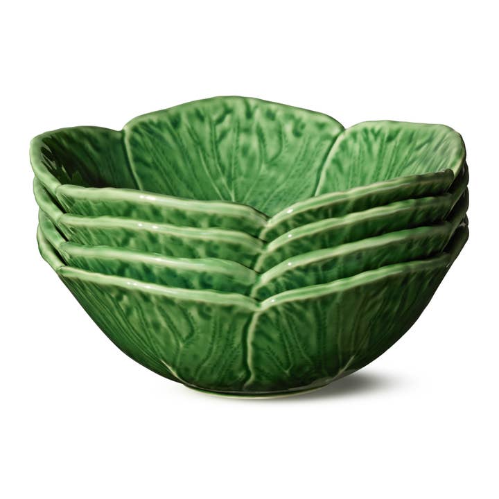 Certified International - Wholesale Bowl - Le Jardin Cabbage 3-D Cereal Bowl 7x7x2.5 16 oz3