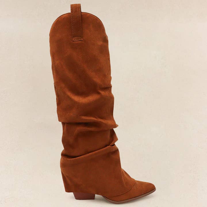 CONNECTION - Slouchy Cowboy Boots for wholesale by Lemonade Shoes