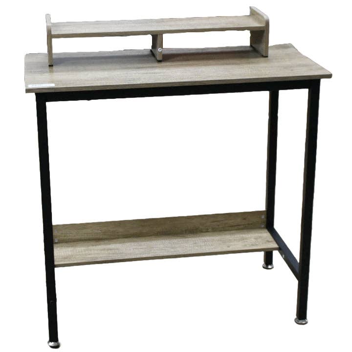 Oak Desk MDF Metal Legs 31.5"x16.5"x29" (No UPC, FNSKU On... for wholesale by GreatBuy.com