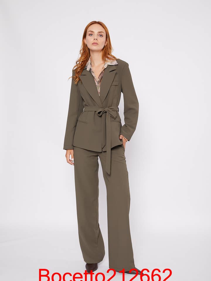 Belted Jacket for wholesale by Bocetto