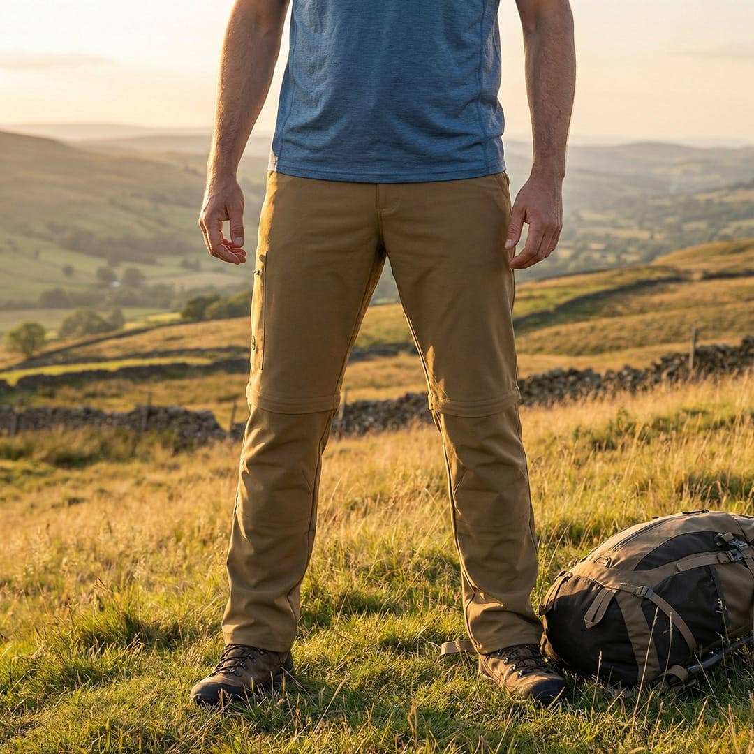 Odyssey Activewear - Wholesale Pants - Men's - Centaur 3-in-1 Zip-Off Trousers - Sand12