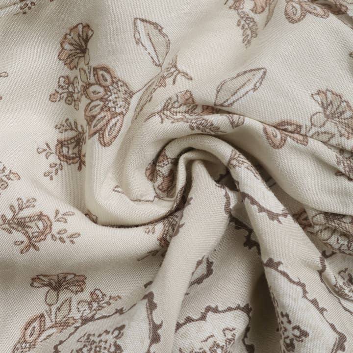 Go On Holiday Bohemian Floral Print Tie-Waist Mini Shorts for wholesale on Faire4