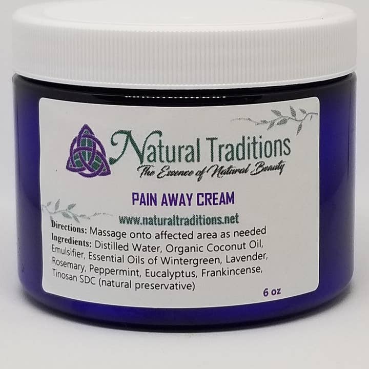 Pain Away Cream for wholesale by Natural Traditions