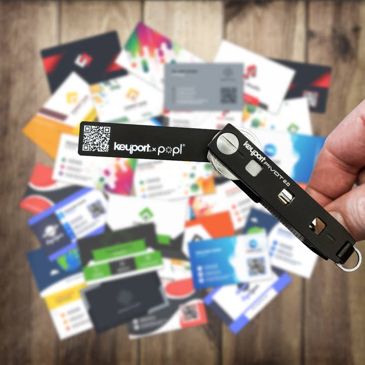 NOUVEAU ! Carte de visite électronique Popl x Keyport Digital ME Key™ pour la vente par Keyport