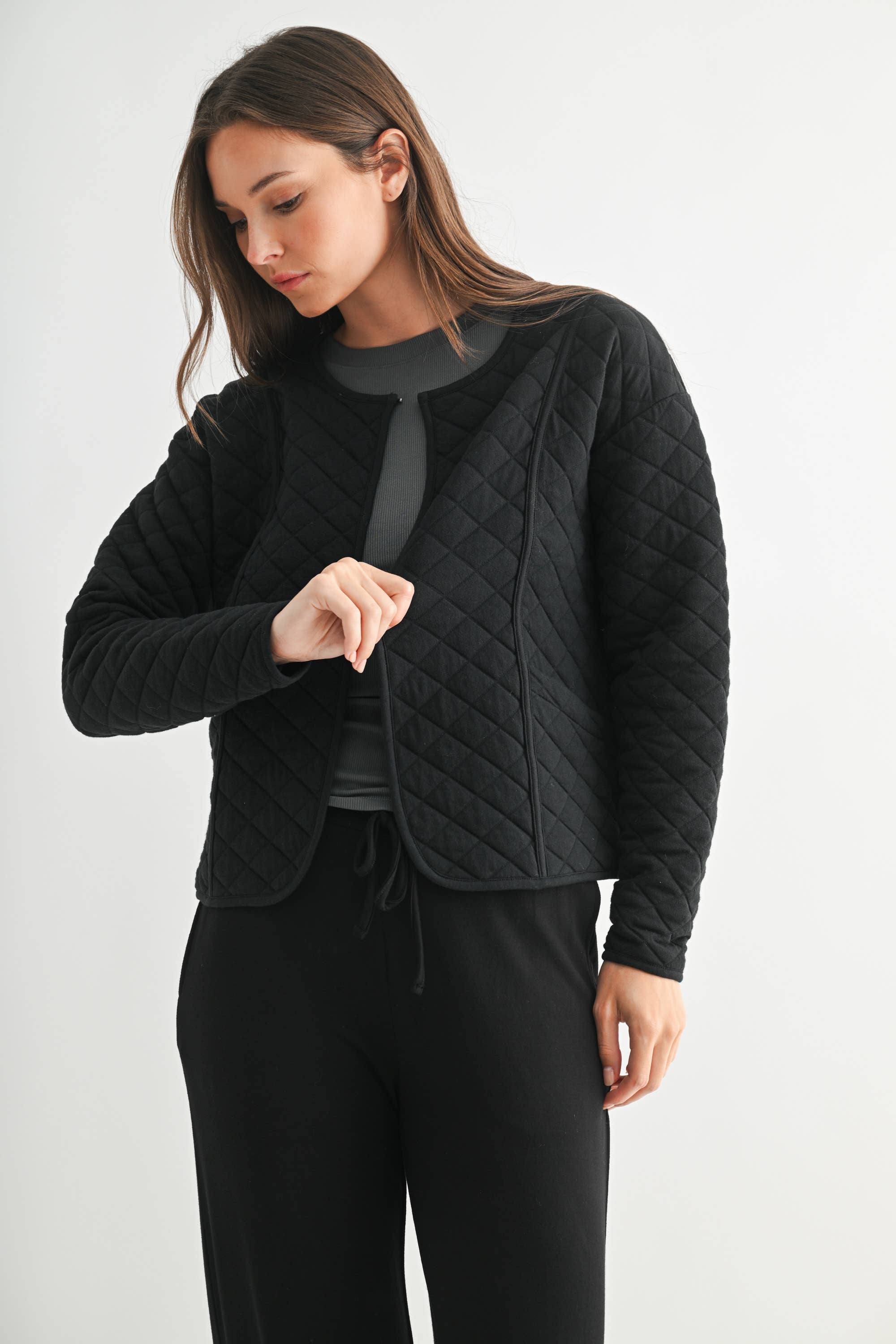 Mono B - Wholesale Jacket - Women's - Vista Quilted Jacket7