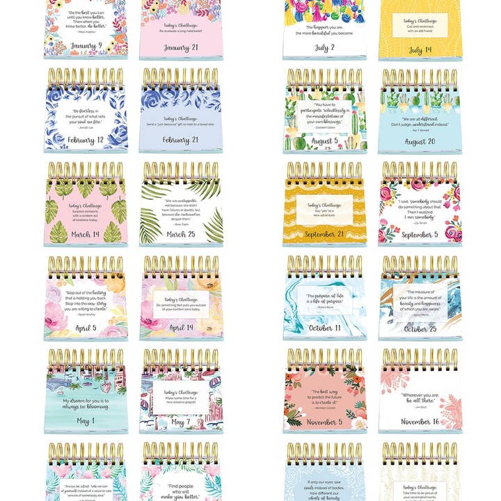 bloom daily planners - Wholesale Calendar - Best Is Yet To Come Daily Desk Easel3