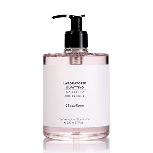 Lothantique Inc. - Wholesale Body Wash/Shower Gel - Laboratorio Olfattivo | ClamoRosa Liquid Soap 500ml0