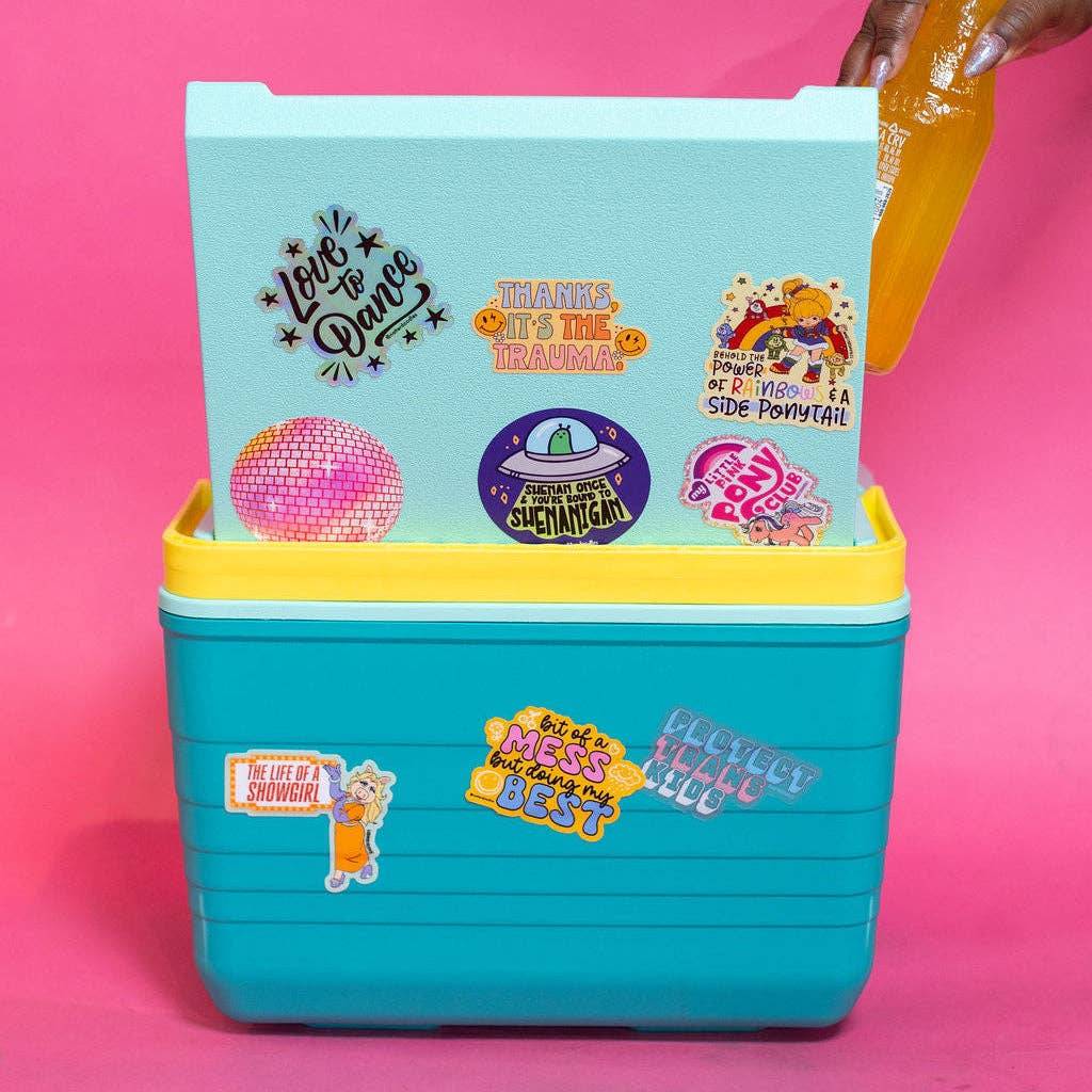 NatterDoodle – Großhandel Aufkleber – Erlebe die Kraft der Regenbögen + ein seitlicher Pferdeschwanz-Regenbogenstab6