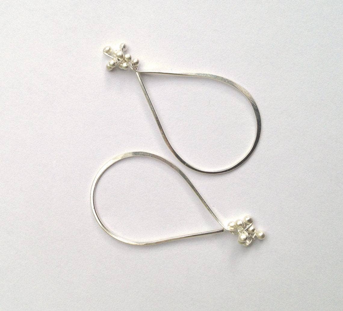 YedOmi Jewelry - Wholesale Hoop Earrings - Tear Hoops- Extra Small2