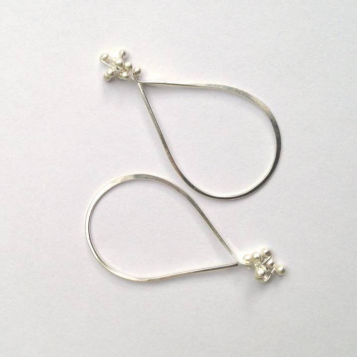 YedOmi Jewelry - Wholesale Hoop Earrings - Tear Hoops- Extra Small2