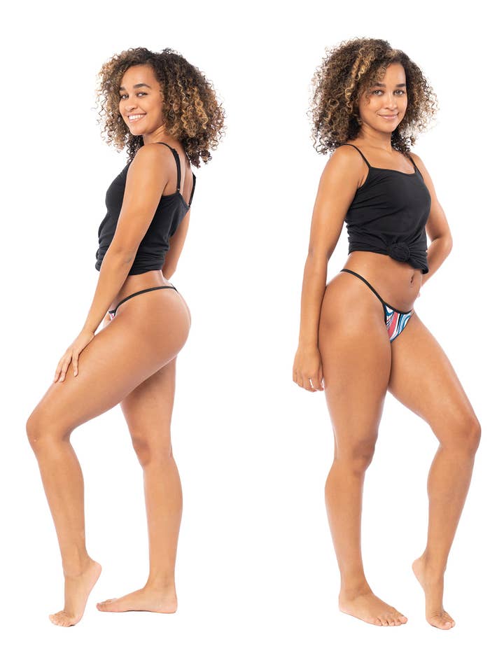 I-Wear Brands - Wholesale Underwear – Women's - 12 Pack Women's Sexy G-String Bikini T-Back Thong Underwear14