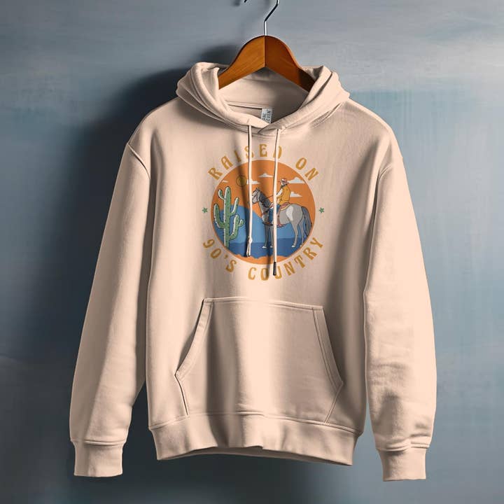 FreakyTeeFactory - Vente T-shirt sérigraphié – femme - T-shirt rétro années 90 country avec motif cowboy et cheval style vintage9