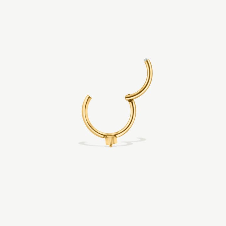 Shop Aiti - Wholesale Huggie Earrings - Marquise Clicker Hoop Earrings1