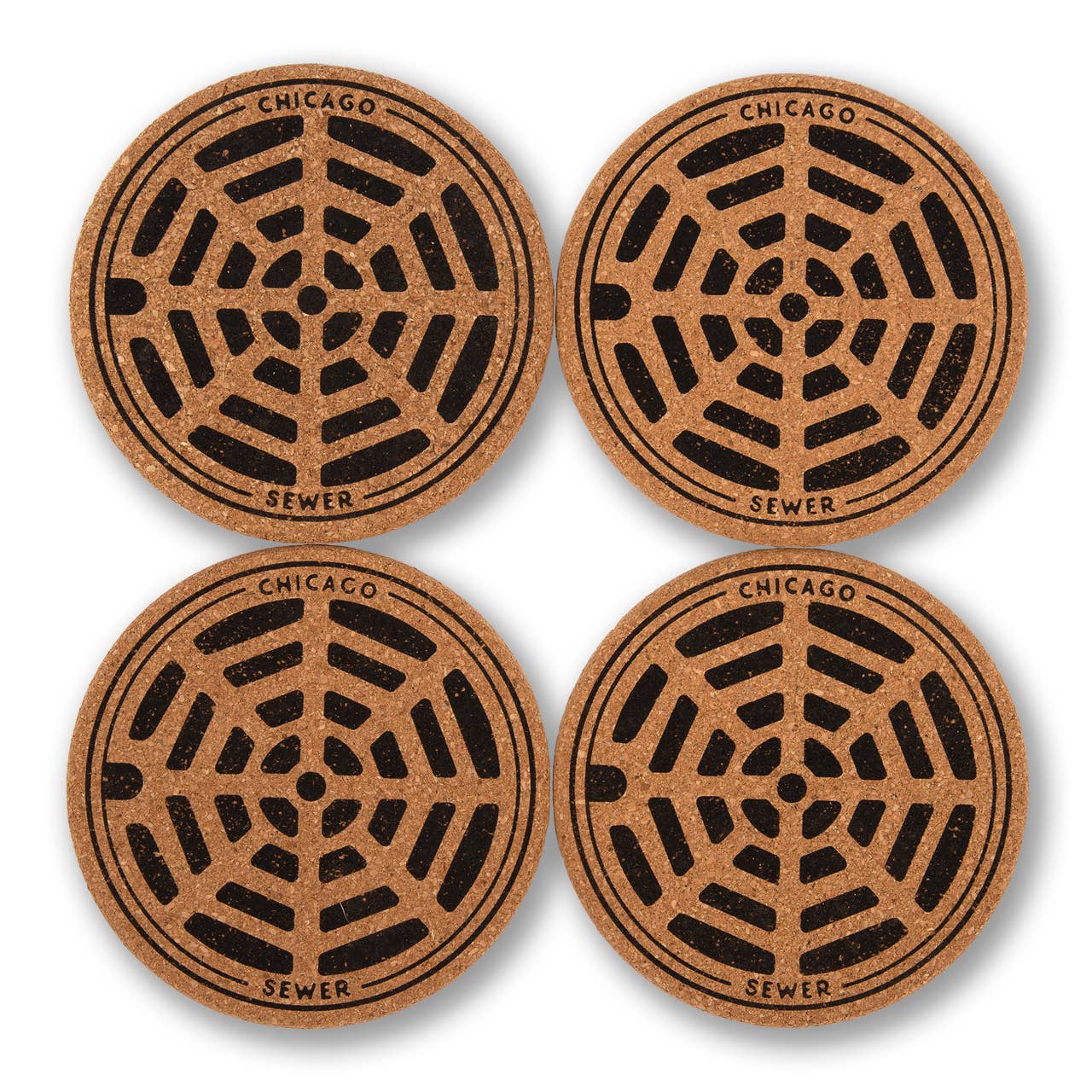 Transit Tees - Wholesale Coasters - Chicago Sewer Coaster2