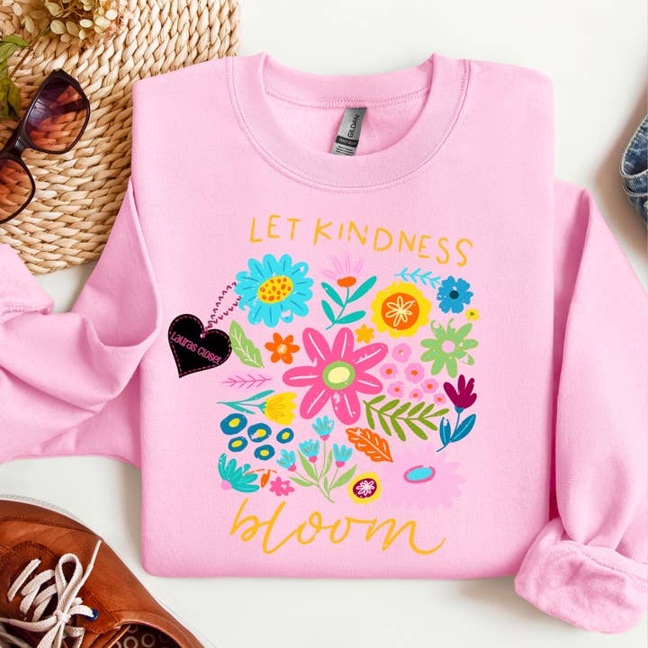 Låt Vänlighet Blomstra - Grafisk T-shirt för wholesale av Lauras Closet