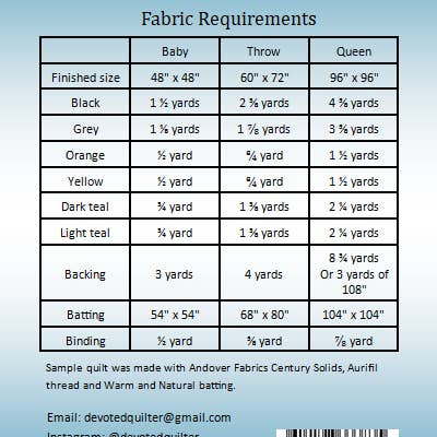 Devoted Quilter - Wholesale Quilt - Fifty-Fifty quilt pattern3