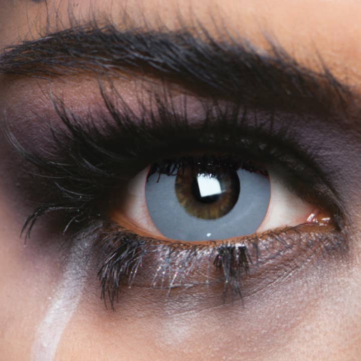 Lentes de contacto de color gris zombi para Halloween para venta al por mayor de MesmerEyez