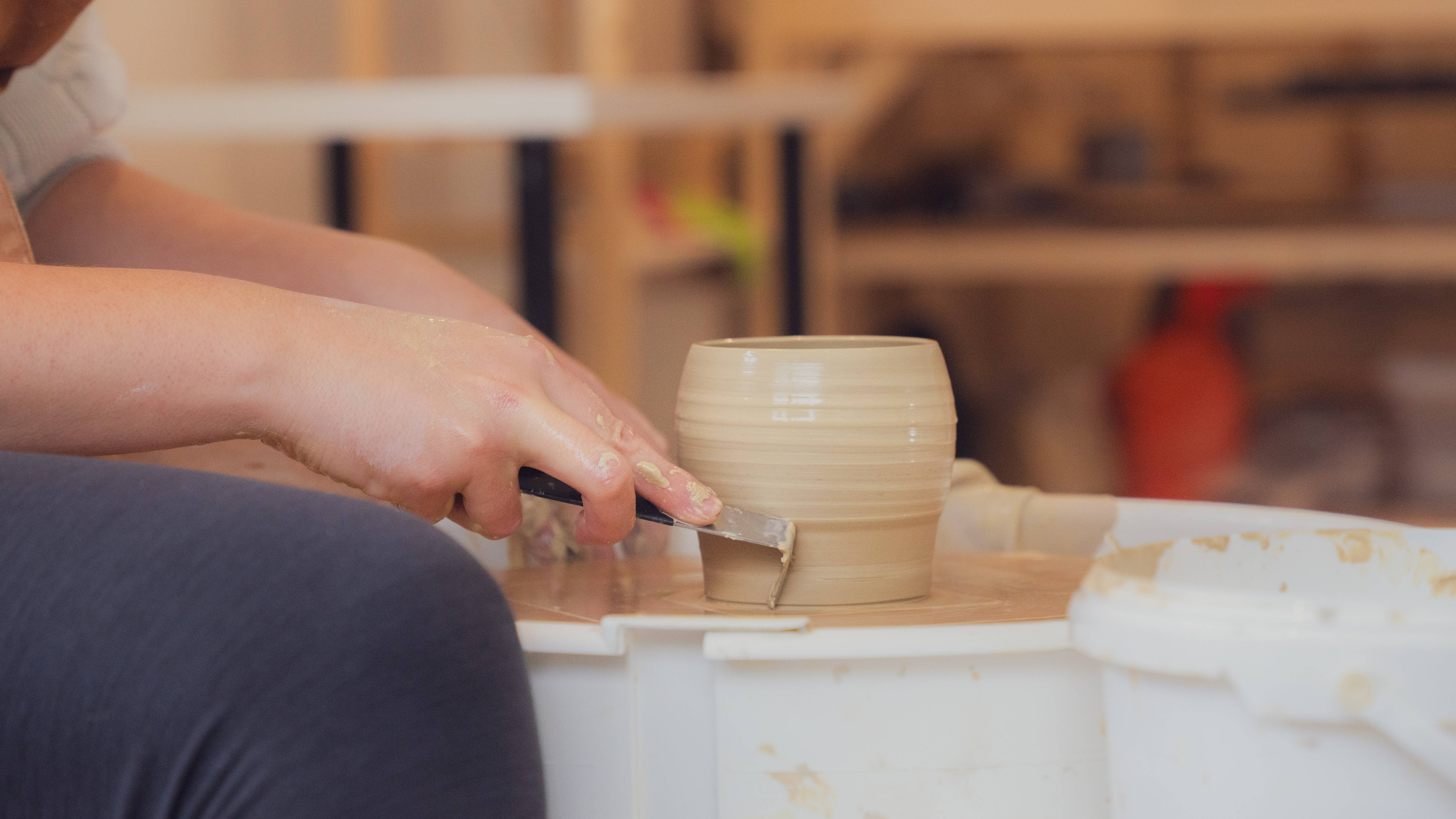 Fernweh Pottery - Wholesale Bowl - Speckled Pink Matcha Bowl4