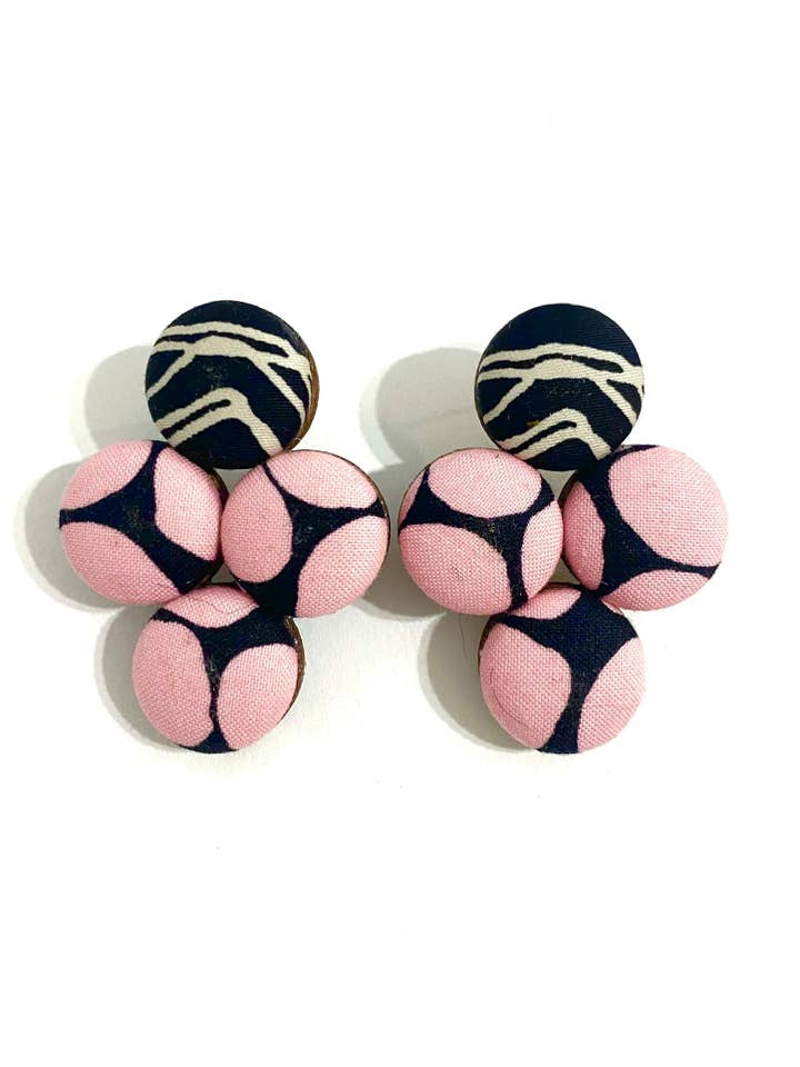 Cluster Studs- Bubblicious for wholesale by Botón de Azúcar