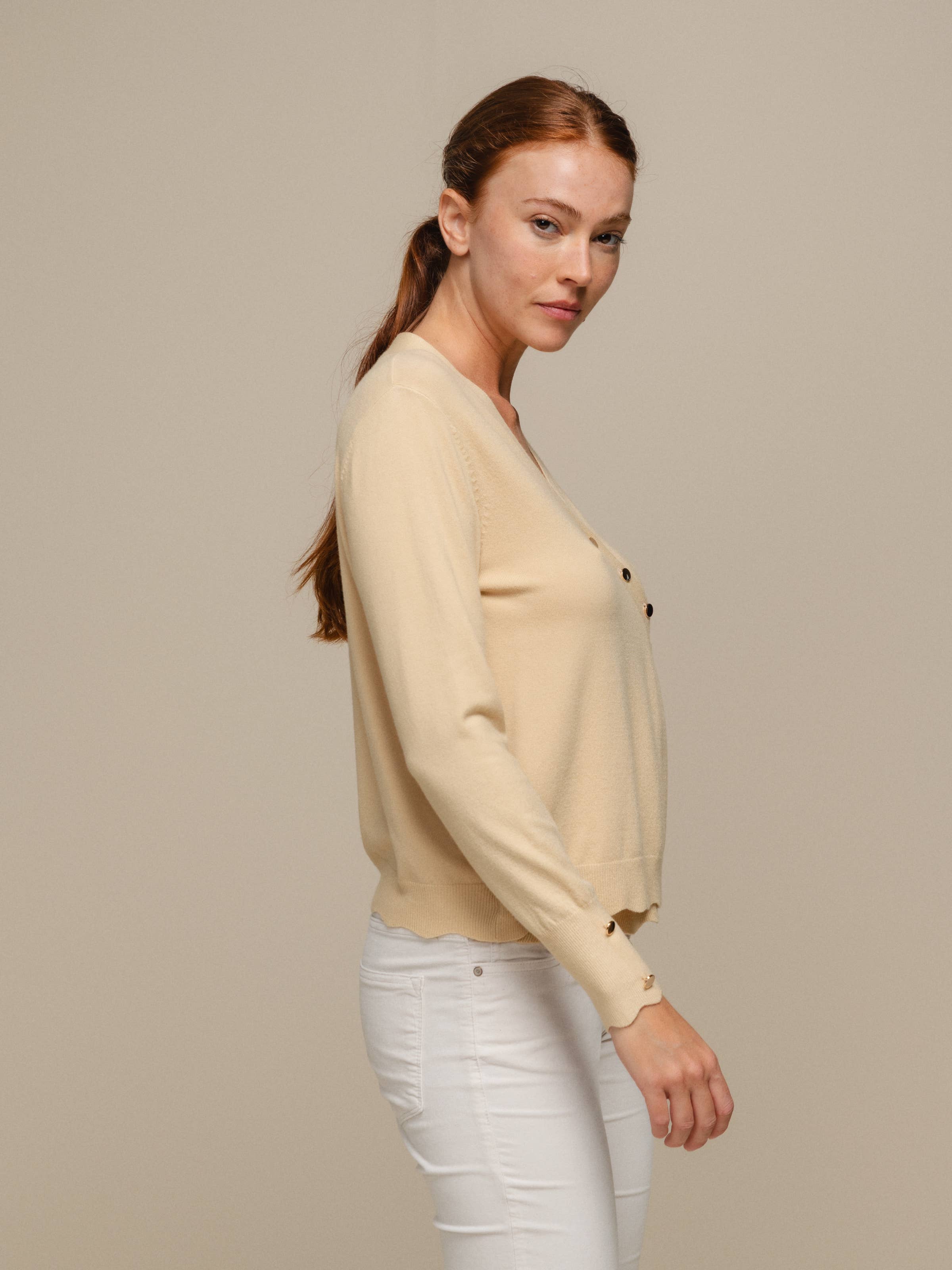 SMF - Wholesale Knit Sweater - Women's - 249186 - CACHE COEUR 50%VI 28%NY 22%PE30