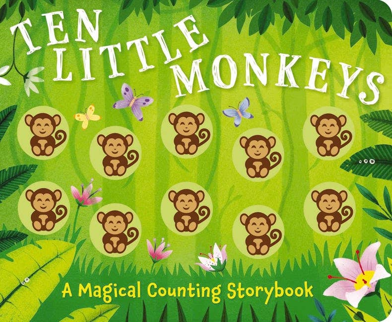 HarperCollins Focus - Wholesale Baby & Toddler Book (0-2) - Ten Little Monkeys0