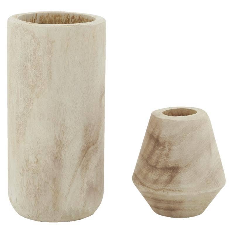 Aubry Gaspard - Wholesale Vase - Large light wood vase1