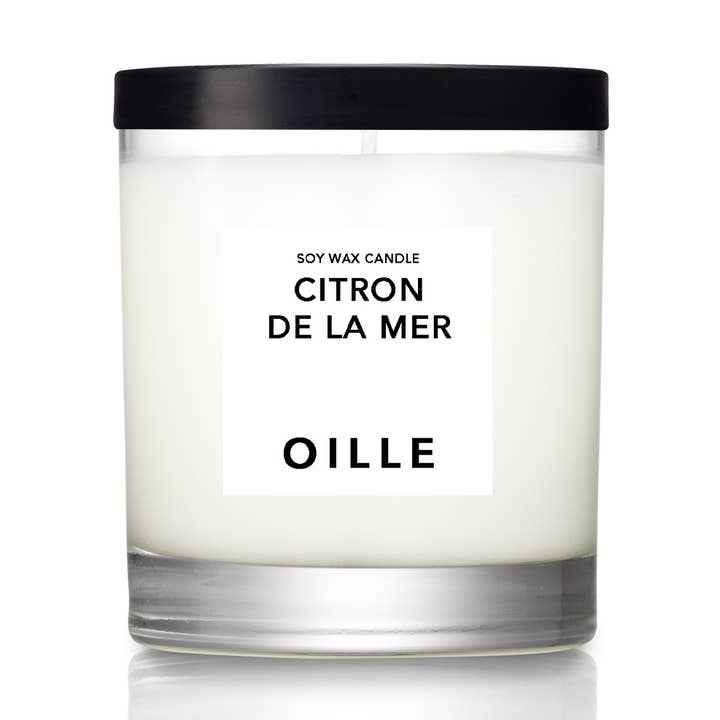 Citron De La Mer Soy Candle for wholesale by O I L L E