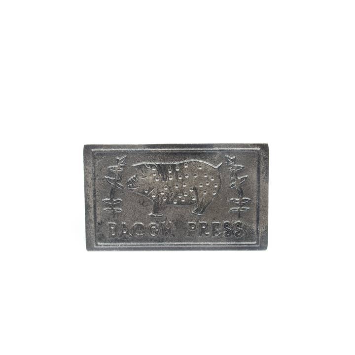 Fox Run Brands - Wholesale Kitchen Tool/Gadget - Fox Run Bacon Press, Cast Iron, 6.75" x 4" x 3"4