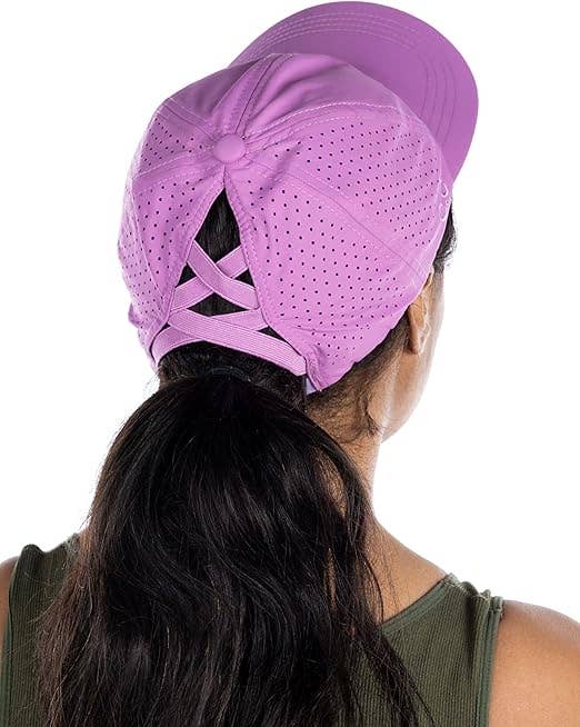 Funky Junque – wholesale Ponytail cap – Women’s – Criss Cross Laser Cut Cap7