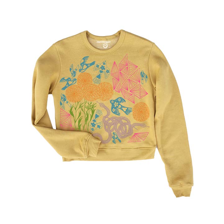 Secret Garden Sabrina Sweatshirt for wholesale by Supermaggie @ Faire