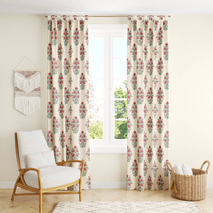 Crimson Bloom Gardin for engroshandel hos D'Moksha