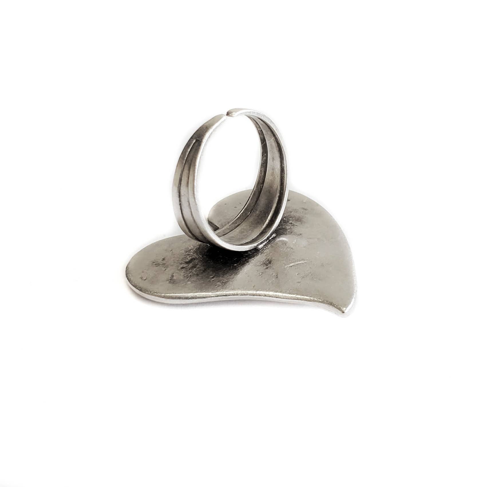 Chanour - Wholesale Cocktail/Statement Ring - Handmade Pewter Ring - NR60561
