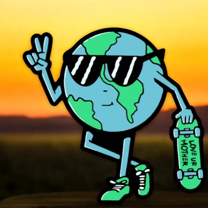 EARTHWILD - Wholesale Sticker - Love Your Mother Sticker3