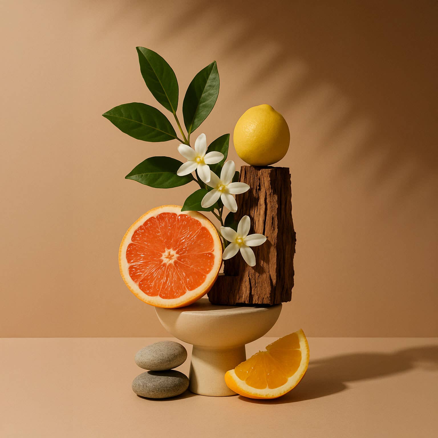 Artful Scents – wholesale Jar/filled candle – Sunrise Candle - Neroli + Grapefruit1